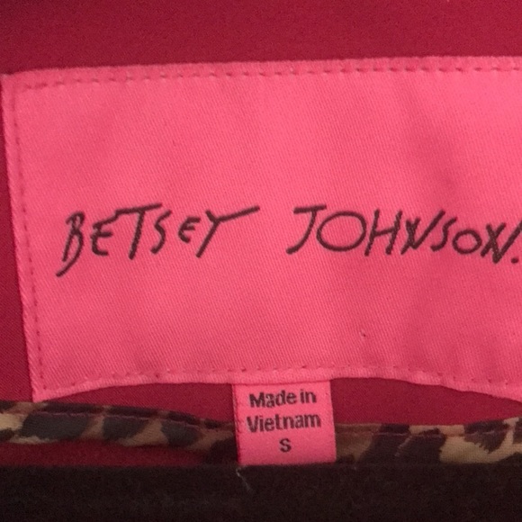 Betsey Johnson Soft Shell Hooded Jacket - Sz S - Picture 3 of 10